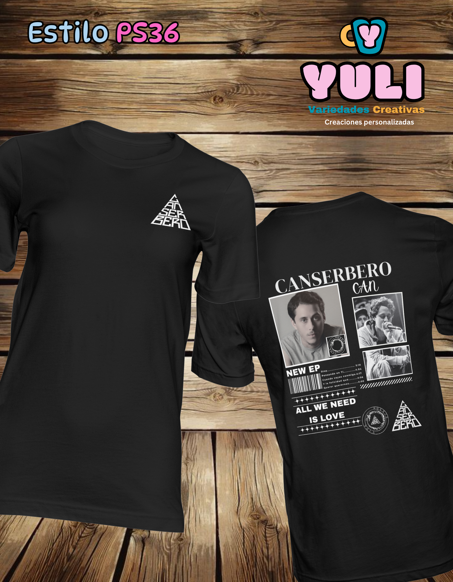 Playera de Canserbero