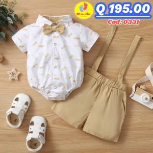 Traje formal color beige