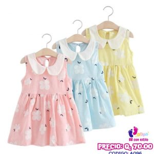 Vestido casual sin mangas