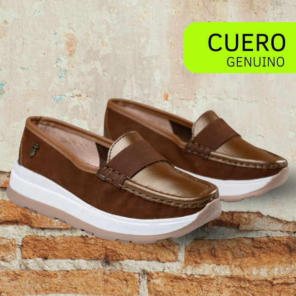 Zapato Casual Color Café