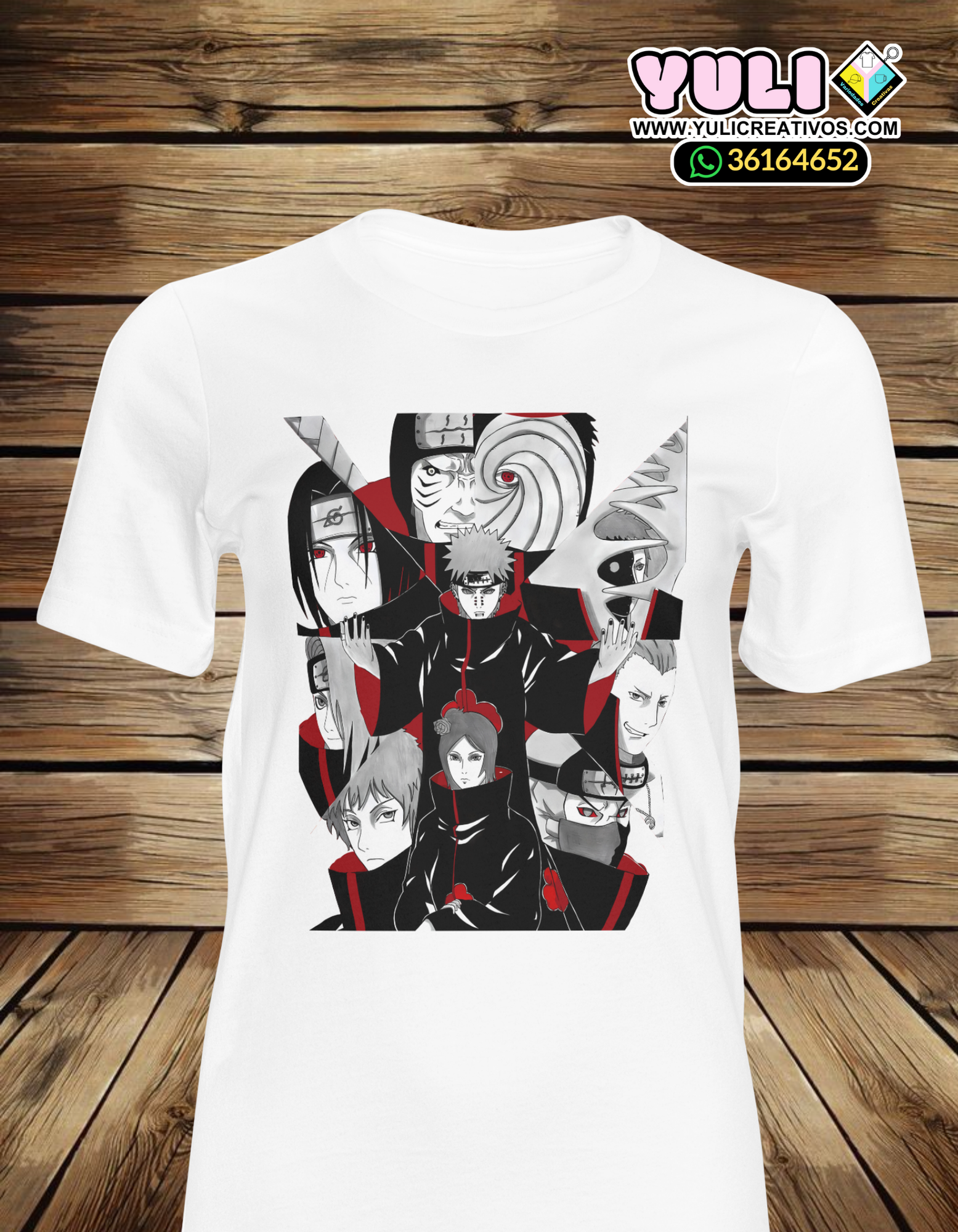 Playera de Akatsuki.