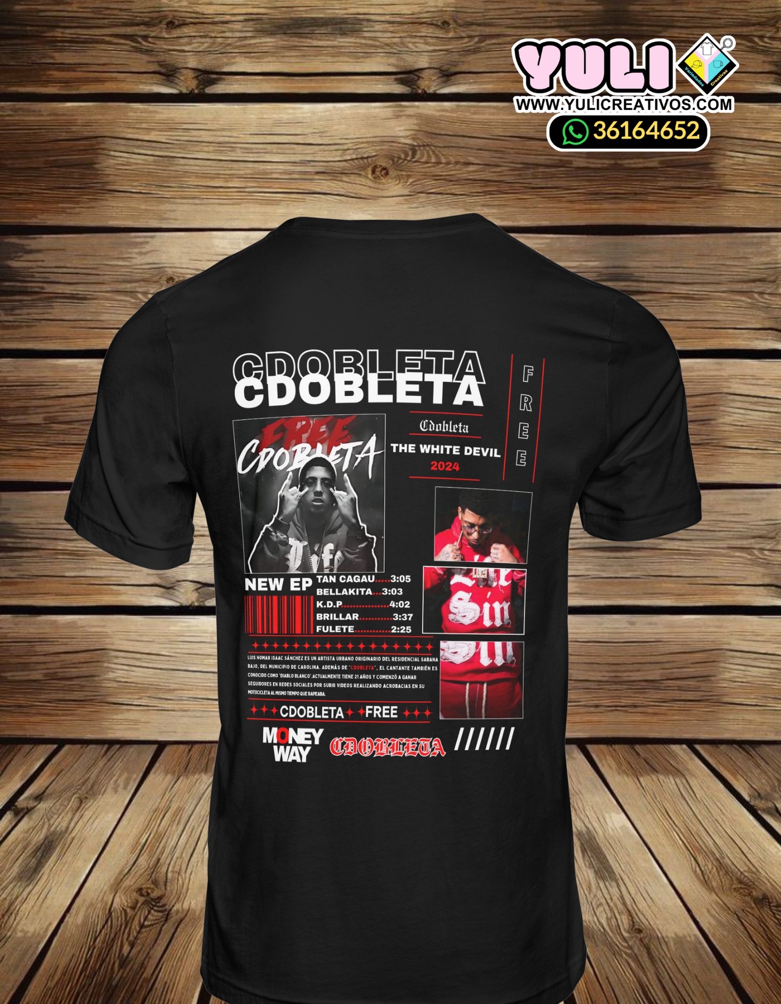 Playera de CDOBLETA