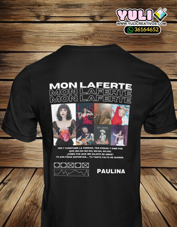 Playera Mon Laferte.