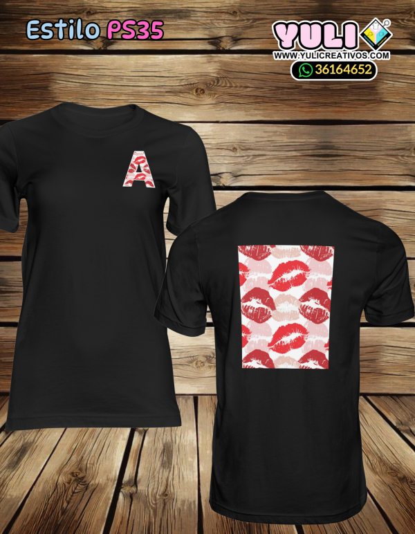 Playera de Besos