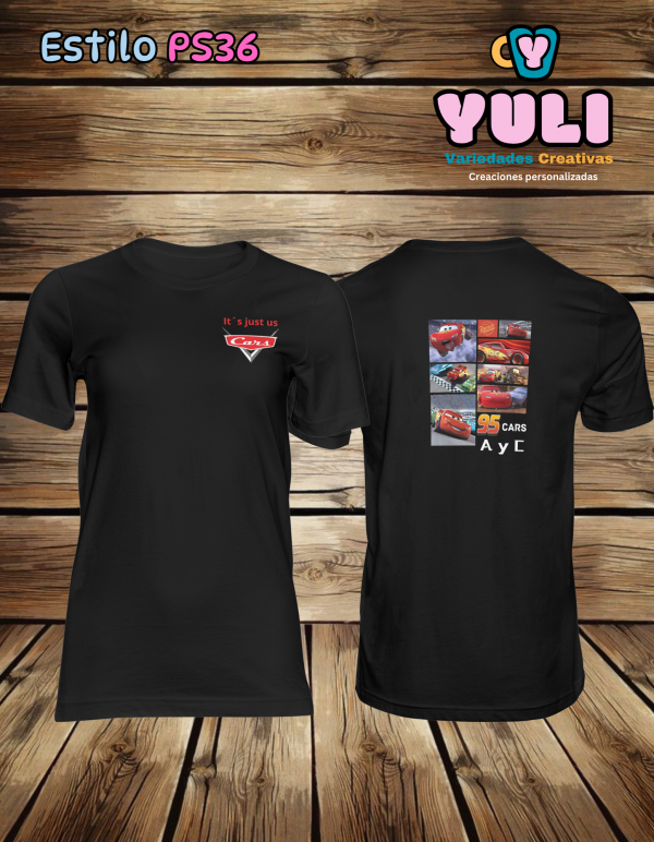 Playera de Rayo Mcqueen.