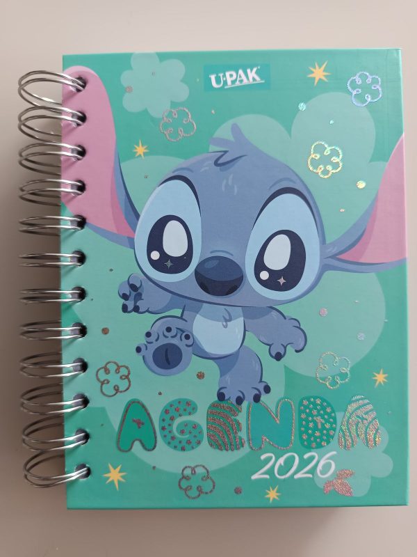Mini agenda Stitch 2026