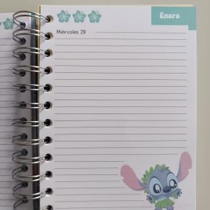 Mini agenda Stitch 2026