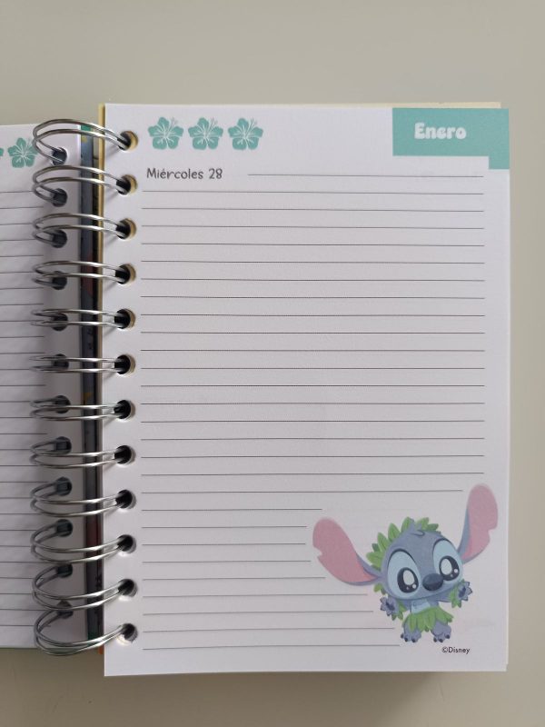 Mini agenda Stitch 2026