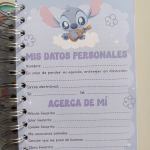 Mini agenda Stitch 2026