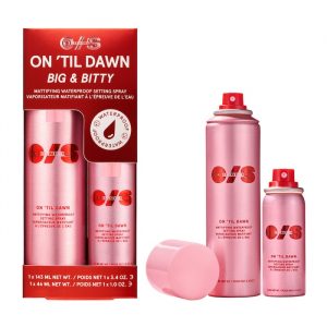 One/Size On'Til Dawn Mattifying Waterproof Setting Spray Big & Bitty Duo