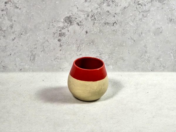 Vaso Térmico Gota Gres Americano Rojo Mediano