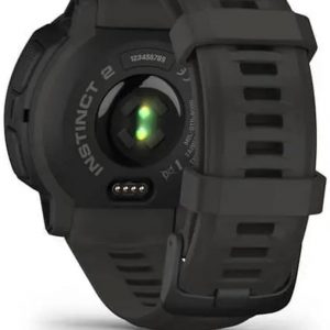 Garmin Instinct 2, reloj resistente para exteriores con GPS, construido para todos los elementos, soporte Multi-GNSS, enrutamiento Tracback y más, grafito - 010-02626-10