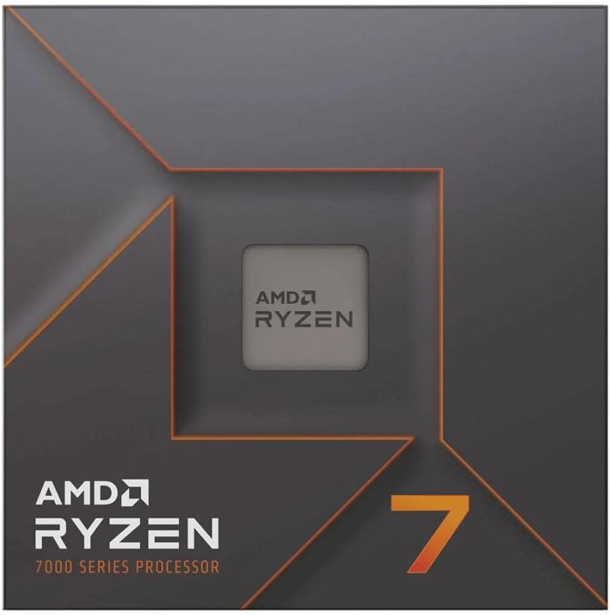 AMD Ryzen 7 7700X - Procesador de escritorio desbloqueado de 8 núcleos y 16 hilos