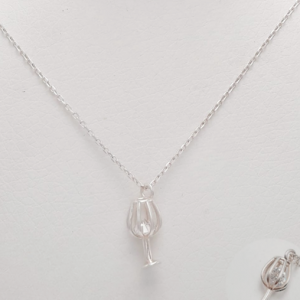 Cadena con dije Plata 925