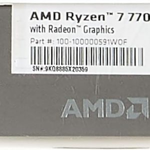 AMD Ryzen 7 7700X - Procesador de escritorio desbloqueado de 8 núcleos y 16 hilos
