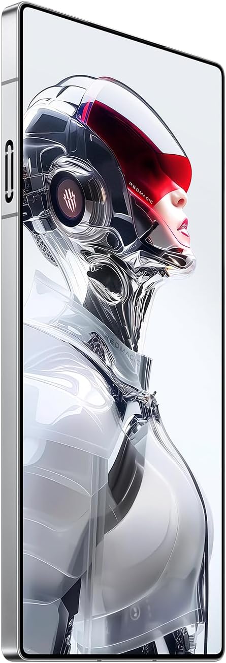 REDMAGIC 10S Pro Smartphone 5G, 144Hz Gaming Phone, 6.85" 1.5K AMOLED, Under Display Camera, Android Phone, 16+512GB, Dual-Sim, Unlocked Phone Silver