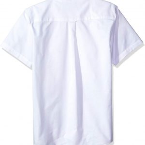 IZOD Uniform Young Men’s Short Sleeve Button-down Oxford Shirt