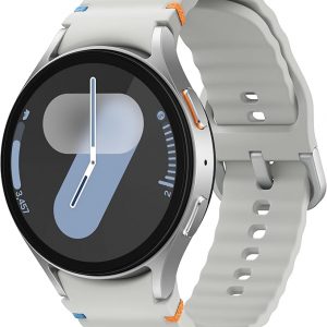 SAMSUNG Galaxy Watch 7 44mm Bluetooth AI Smartwatch w/Energy Score, Wellness Tips, Heart Rate Tracking, Sleep Monitor, Fitness Tracker, 2024, Silver [US Version, 1Yr Manufacturer Warranty]