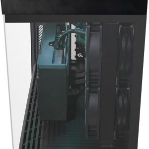 iBUYPOWER Y40 PRO Black Gaming PC Desktop Computer AMD Ryzen 9 7900X CPU, NVIDIA GeForce RTX 5070Ti 16GB GPU, 32GB DDR5 RGB 5200MHz RAM, 2TB NVMe SSD, Windows 11 Home, Keyboard, Mouse - Y40BA9N57T01