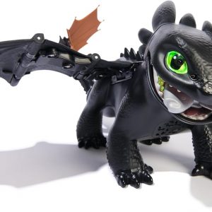 Dreamworks Dragons Cómo entrenar a tu dragón, domar y entrenar interactivo sin dientes con 60 sonidos y reacciones, juguetes para niños y niñas a partir de 4 años