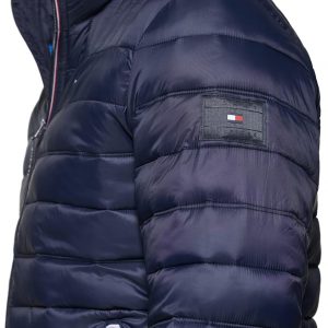 Tommy Hilfiger Ultra Loft Chaqueta inflada, ligera y plegable para hombre, tallas estándar, grandes y altas