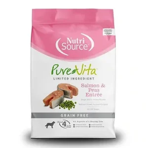NutriSource Pure Vita Salmon y Lentejas Grain Free - 12lb