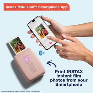 Fujifilm Instax Mini Link 3 Smartphone Printer - Clay White