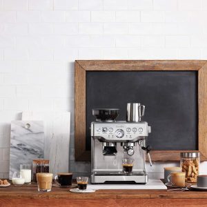 Breville Barista Express Espresso Machine BES870XL, Brushed Stainless Steel