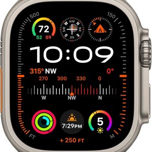 Apple Watch Ultra 2 [GPS + Cellular 49mm] Smartwatch with Rugged Titanium Case & Indigo Alpine Loop Large. Fitness Tracker, Precision GPS, Action Button, Extra-Long Battery Life