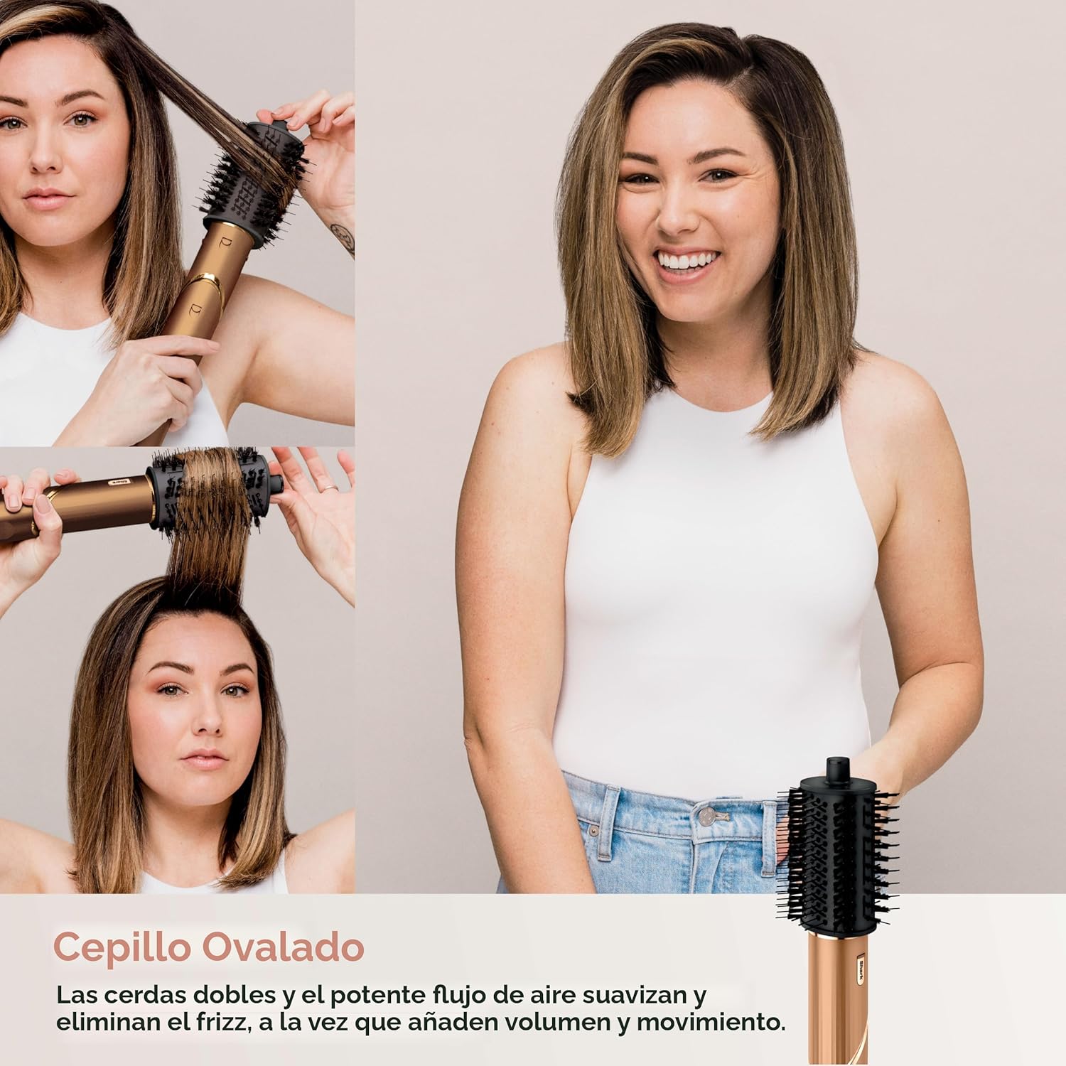 Shark FlexStyle® (edición especial) | Sistema de peinado y secado de aire | Potente cepillo secador de pelo y multiestilizador | Rizadores de envoltura automática, cepillo ovalado, concentrador y