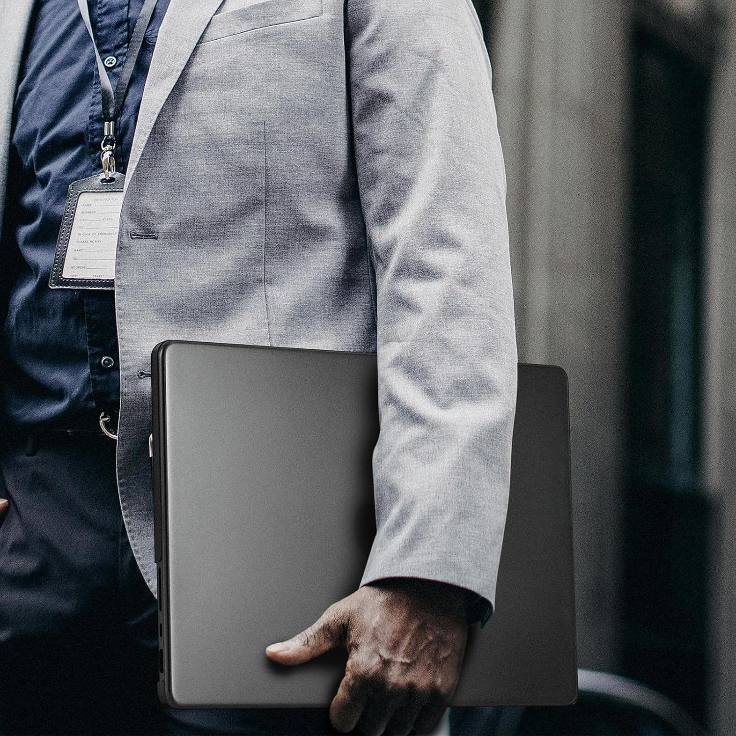 BlueSwan Matte Case for MacBook Pro 14 M5 2025 2024-2021 M4 M3 M2 M1 Pro/Max, Compatible A3434 A3401 A3112 A2992 A2918 A2779 A2442, Hard Shell Protective Cover, Space Black Clear