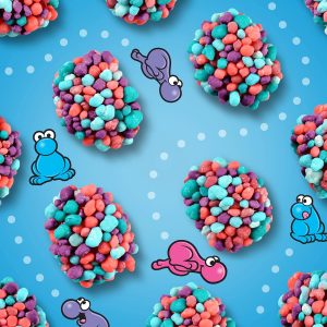 NERDS Gummy Clusters, Candy, Very Berry, Crunchy and Gummy, 18.5 oz