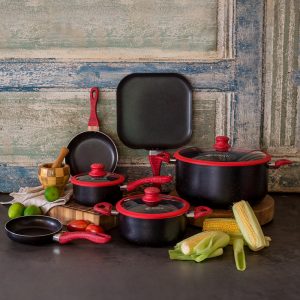 PICCA Bateria de Cocina Bari - 9 piezas