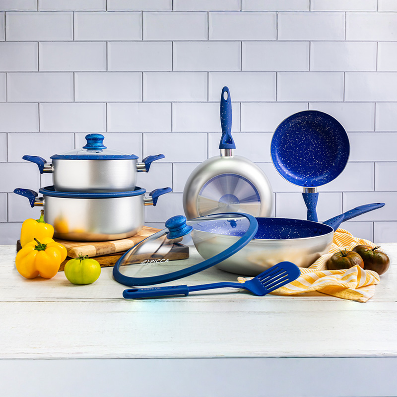 PICCA Bateria de Cocina Roma - 9 piezas