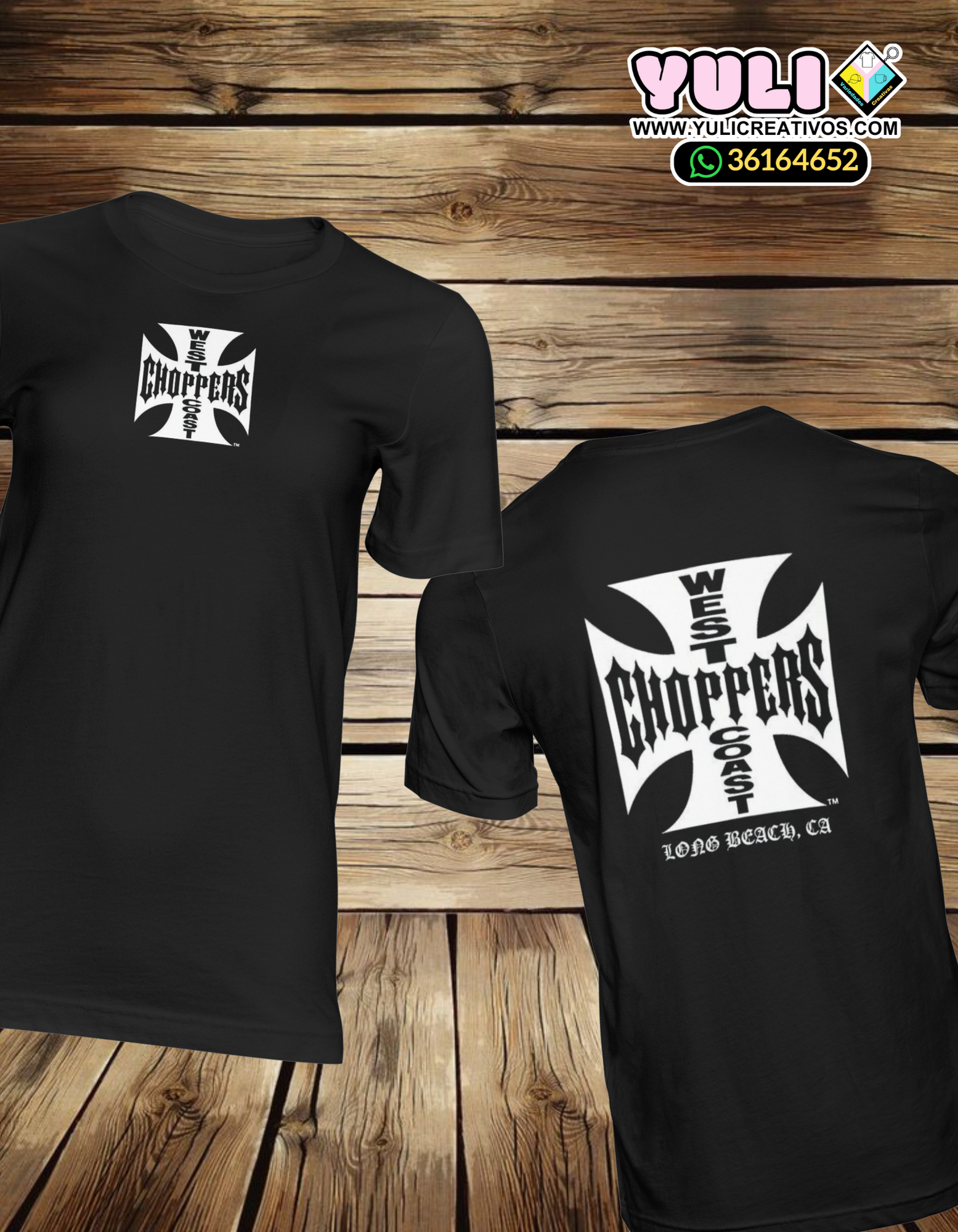 Playera de choppers