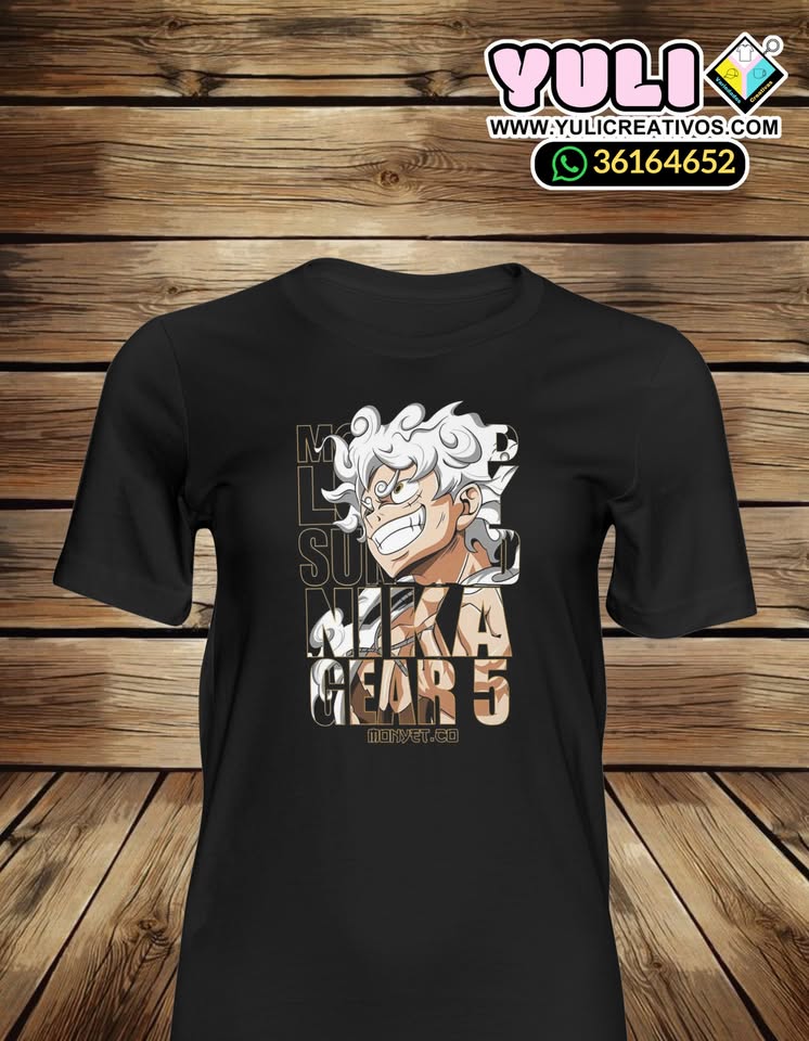PLAYERA LUFFY GEAR 5
