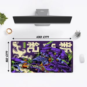 Mousepad XXL 100×50 cm Diseño (Evangelion Eva-01)