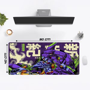 Mousepad XL 90×40 cm Diseño (Evangelion Eva-01)