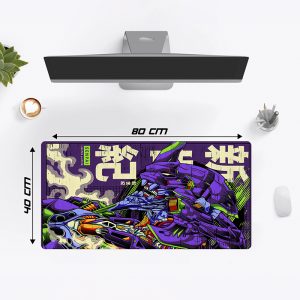 Mousepad L 80×40 cm Diseño (Evangelion Eva-01)