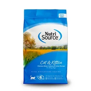 NutriSource Feline Pollo, Salmon e Hígado - 12lb