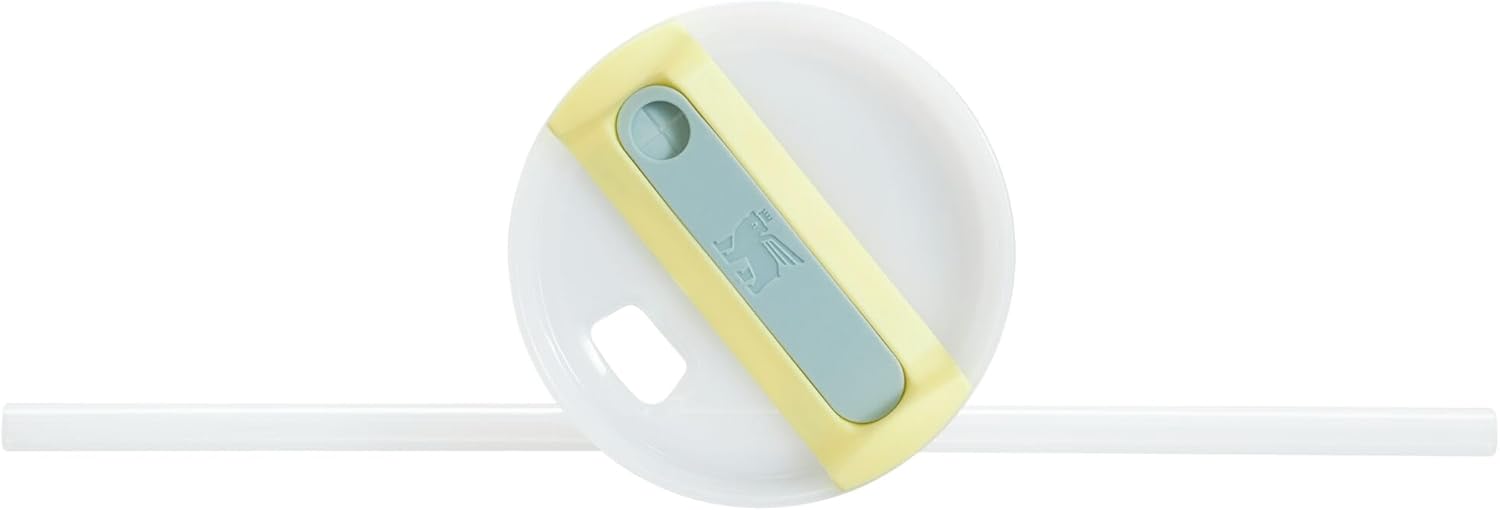 Stanley Quencher H2.0-Vaso de acero inoxidable con asa, pajilla y tapa FlowState giratoria de 3 posiciones; aislamiento térmico, sin BPA; apto p/portavaso para viaje; 40 oz, amarillo pastel (Pomelo)