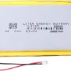 3.7V 1260110 10000mAh Lithium Polymer ion Battery Rechargeable Polymer Battery Pack with JST 2.0mm Connector