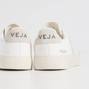 VEJA Hombres Recife Logo Extra Blanco/Natural EU 43 (US Hombre 10) Medium