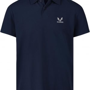 Messi Polo Lifestyle para hombre, cuello con logotipo, ajuste cómodo