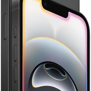 Apple iPhone 16e, 128GB, eSIM, Black - Unlocked (Renewed)