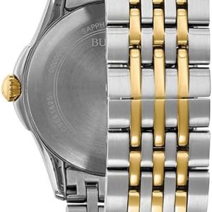Bulova Women's Classic Stainless Steel Watch and Mother of Pearl Dial