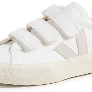 VEJA Hombres Recife Logo Extra Blanco/Natural EU 43 (US Hombre 10) Medium