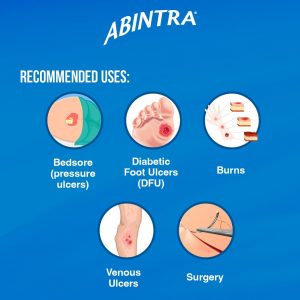 ABINTRA El suplemento nutricional especializado para la curación de heridas incluye L-arginina, L-glutamina, proteína de suero, vitaminas y minerales, sabor a naranja, fabricado en los Estados Unidos,