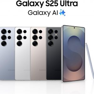 SAMSUNG Galaxy S25 Ultra Cell Phone, 256GB AI Smartphone, Unlocked Android, AI Camera, Fast Processor, Long Battery Life, 2025, Titanium Silverblue (Renewed)