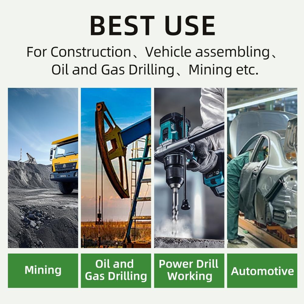 Seibertron High-VIS SDXG2 Dexterity Super Grip GEL Oil & Gas Anti-Vibración Protección de Impacto Guantes de Seguridad CE EN388 4131 M